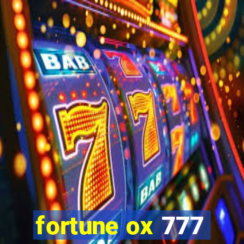 fortune ox 777